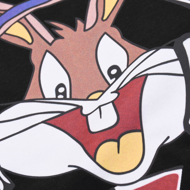 Футболка Gucci Print Hare In Headphones "Black" фото № 6