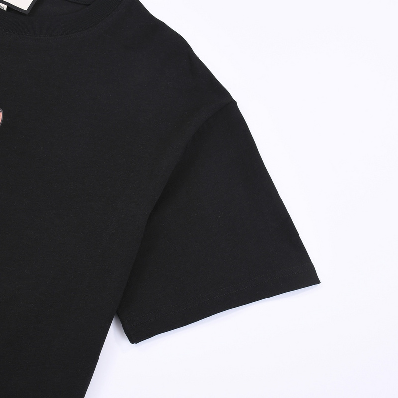 Футболка Gucci Print Hare In Headphones "Black" фото № 4