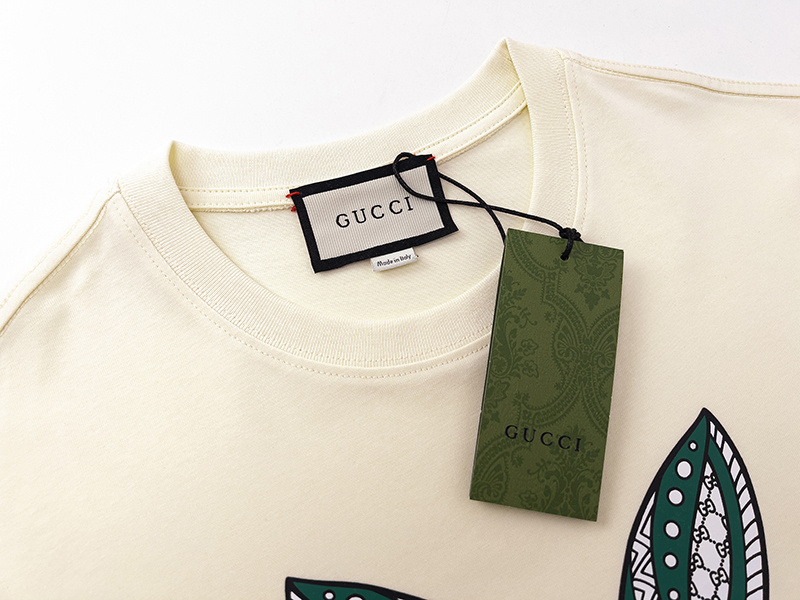 Футболка Gucci Smart Rabbit Print "Beige" фото № 7