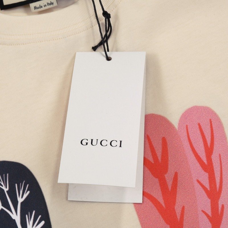 Футболка Gucci Together Forever "Cream" фото № 5