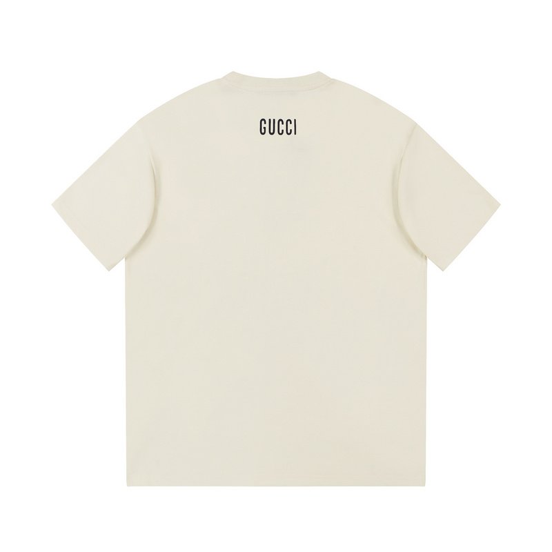Футболка Gucci With Graphic Bomb Print "Cream" фото № 8