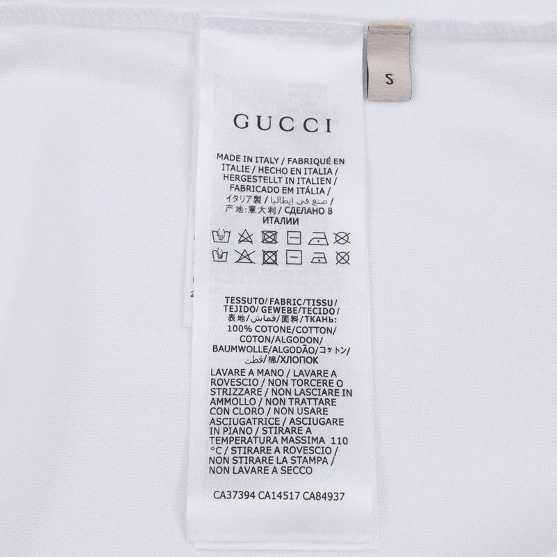 Футболка Gucci With Cartoon Print "White" фото № 8