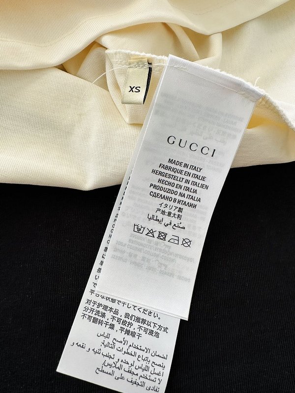 Футболка Gucci Rabbits With Brand Logo Print "Black" фото № 4