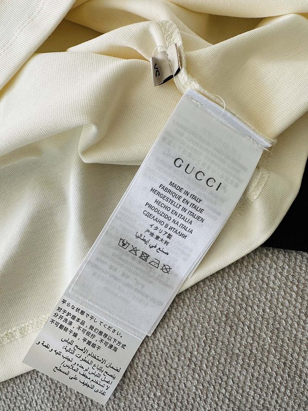 Футболка Gucci X Balenciaga BB And GG Logo "Cream" фото № 6