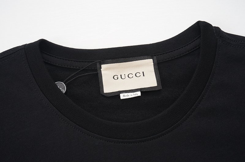 Футболка Gucci Cross Out All "Black" фото № 9