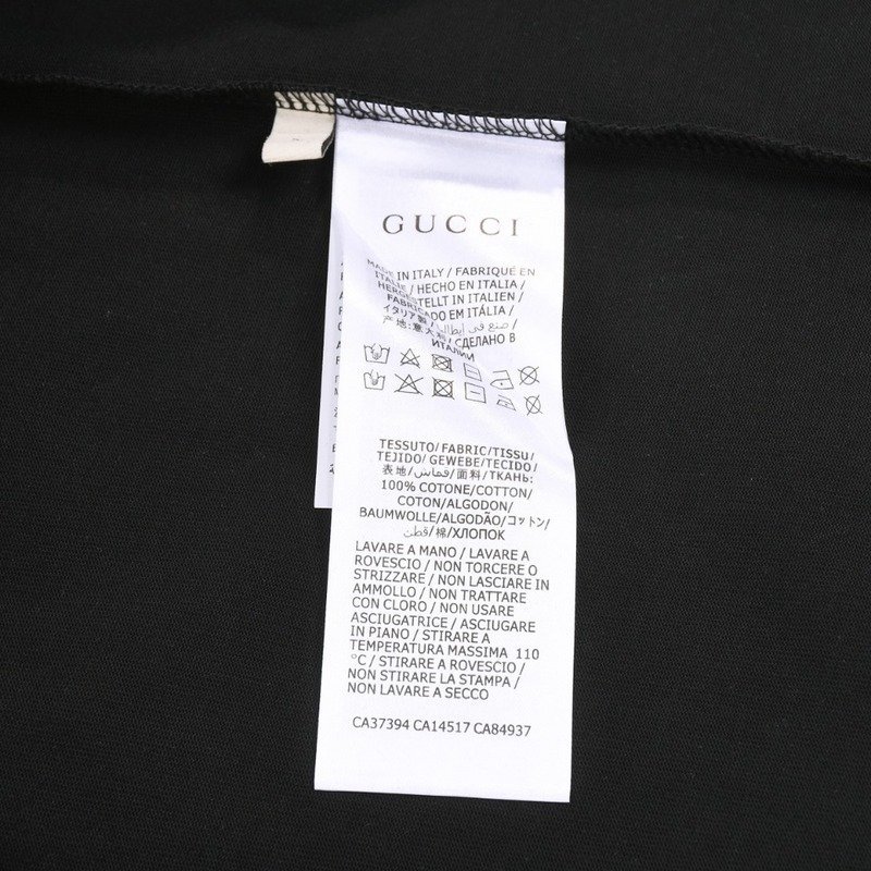 Футболка Gucci Red Hat Mushroom "Black" фото № 8