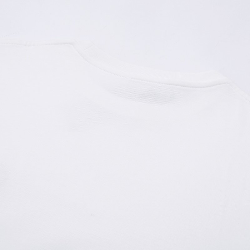 Футболка Gucci Embroidery Brand Logo "White" фото № 4