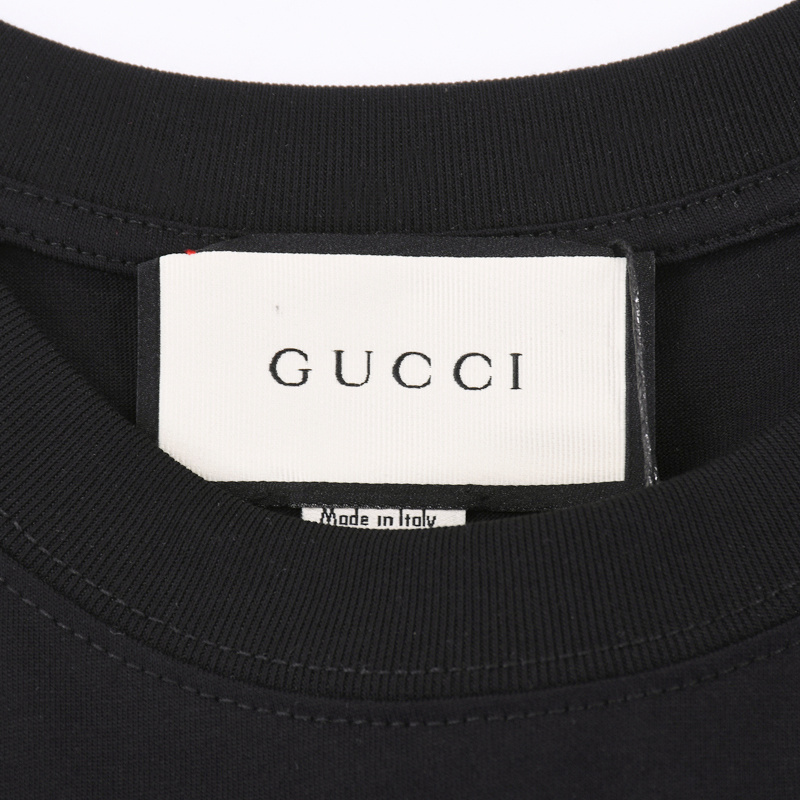 Футболка Gucci Smile "Black" фото № 7