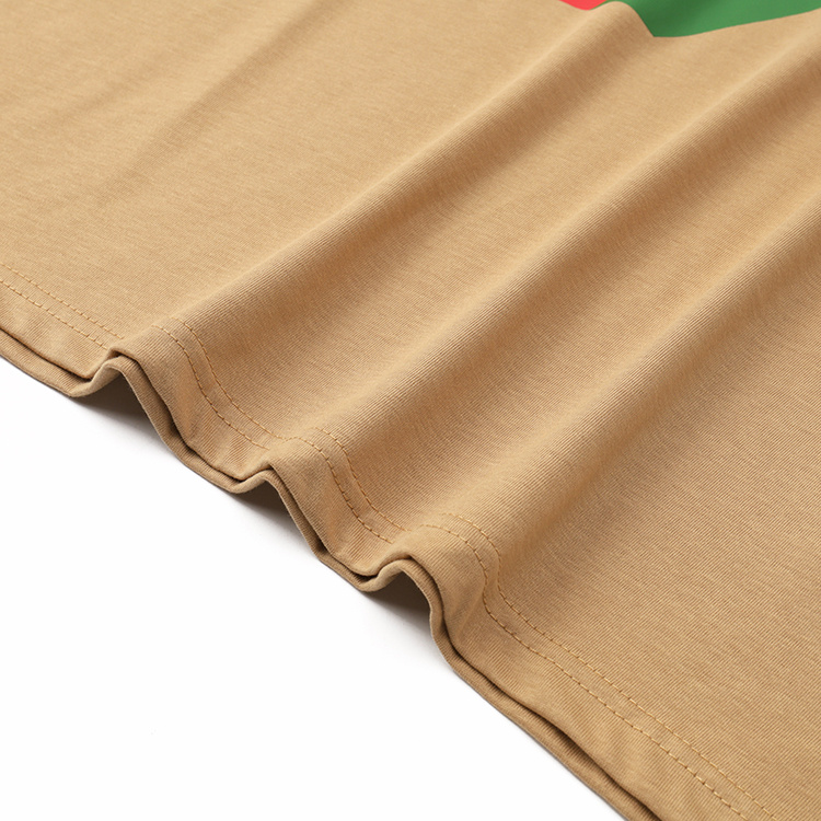 Футболка Gucci Big Print "Beige" фото № 5