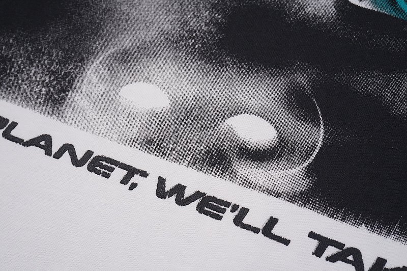 Футболка Hellstar Attacks Print "White" фото № 4