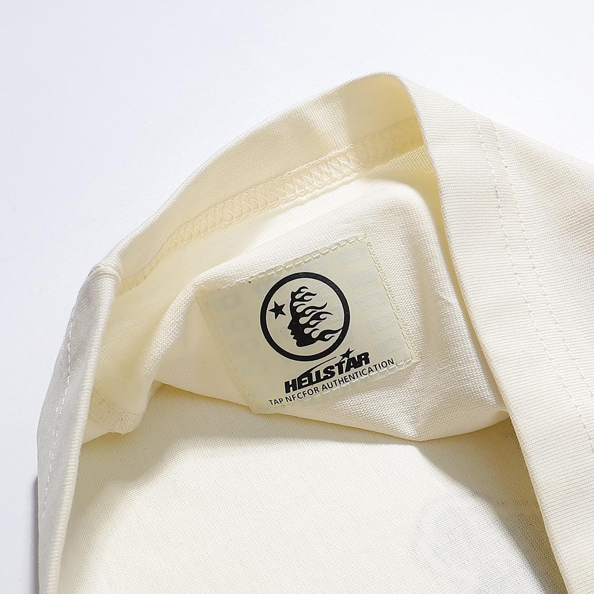 Футболка Hellstar Human Development 1996 "Beige" фото № 5