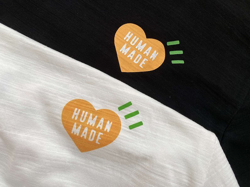 Футболка Human Made In The Heart "Black" фото № 2