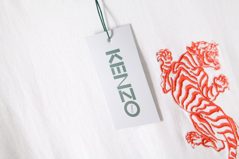 Футболка Kenzo Large Letter Of The Logo "White" фото № 7