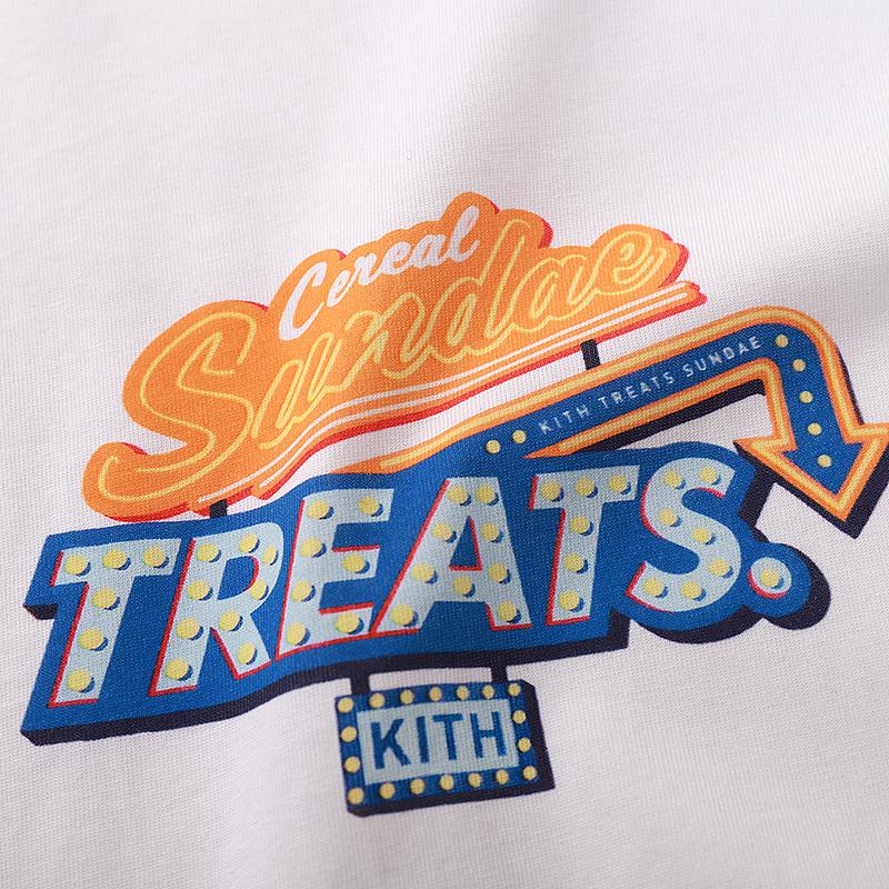 Футболка Kith Cereal Sundae "White" фото № 8