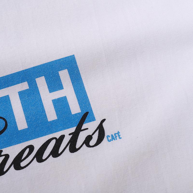 Футболка Kith Logo Treats Navy Blue "White" фото № 5