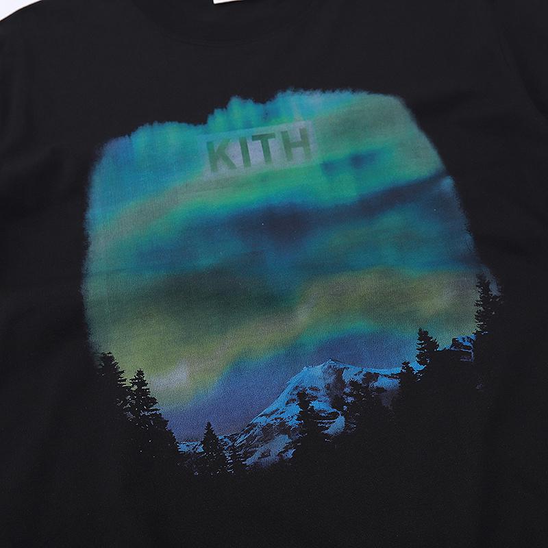 Футболка Kith Northern Lights "Black" фото № 8