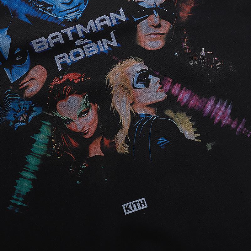 Футболка Kith Batman and Robin "Black" фото № 5