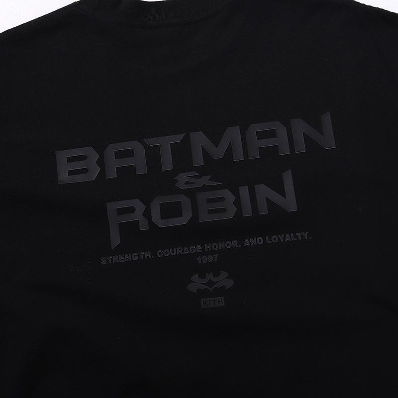 Футболка Kith Batman and Robin "Black" фото № 7