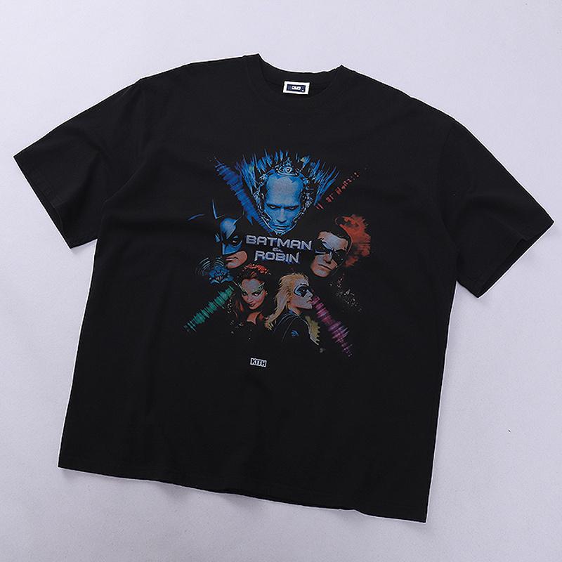 Футболка Kith Batman and Robin "Black" фото № 2