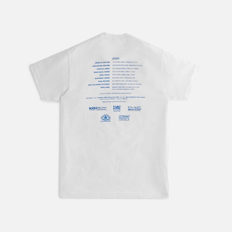 Футболка Kith With Big Text On The Back "White" фото № 2