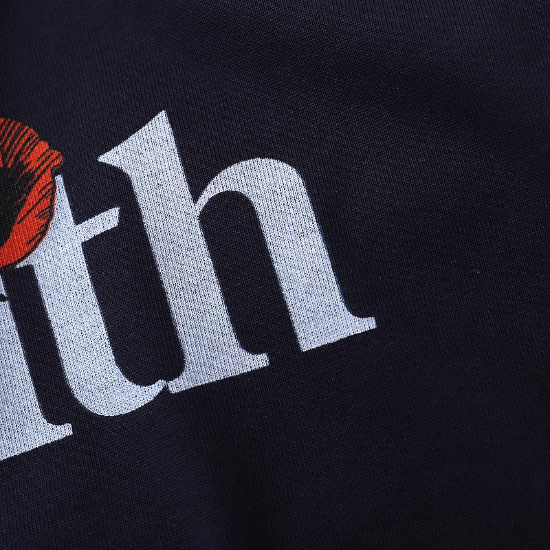 Футболка Kith Roses "Navy Blue" фото № 6