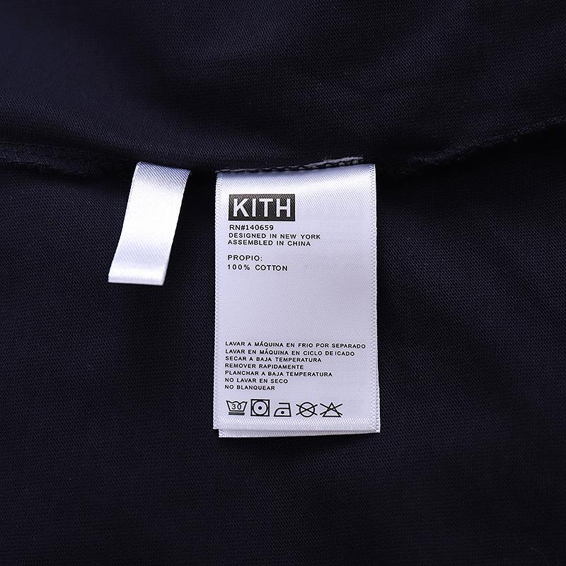 Футболка Kith Roses "Navy Blue" фото № 9