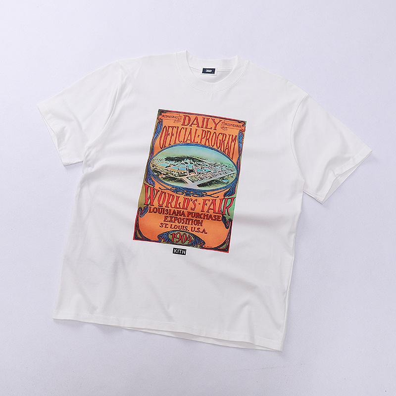 Футболка Kith World's Fair "White" фото № 2