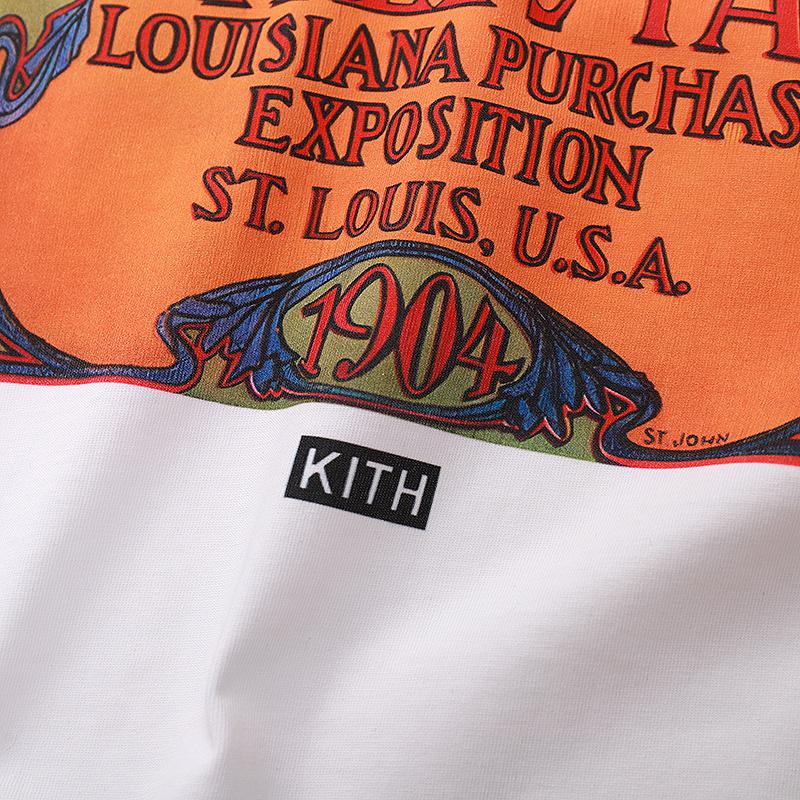 Футболка Kith World's Fair "White" фото № 5