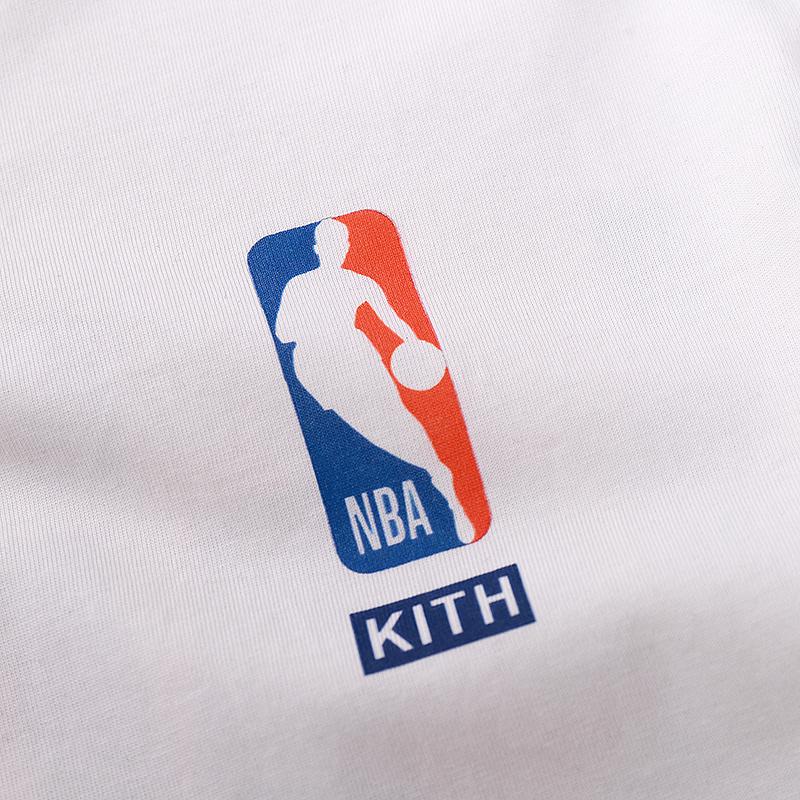 Футболка Kith Knicks Retro "White" фото № 4