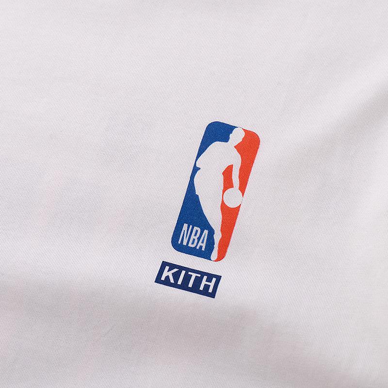 Футболка Kith Knicks Retro "White" фото № 3