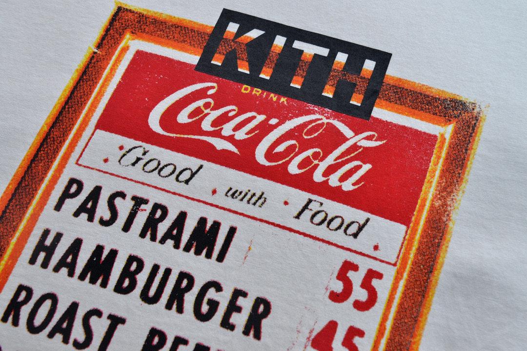 Футболка Kith Coke Bliss "White Milk" фото № 3