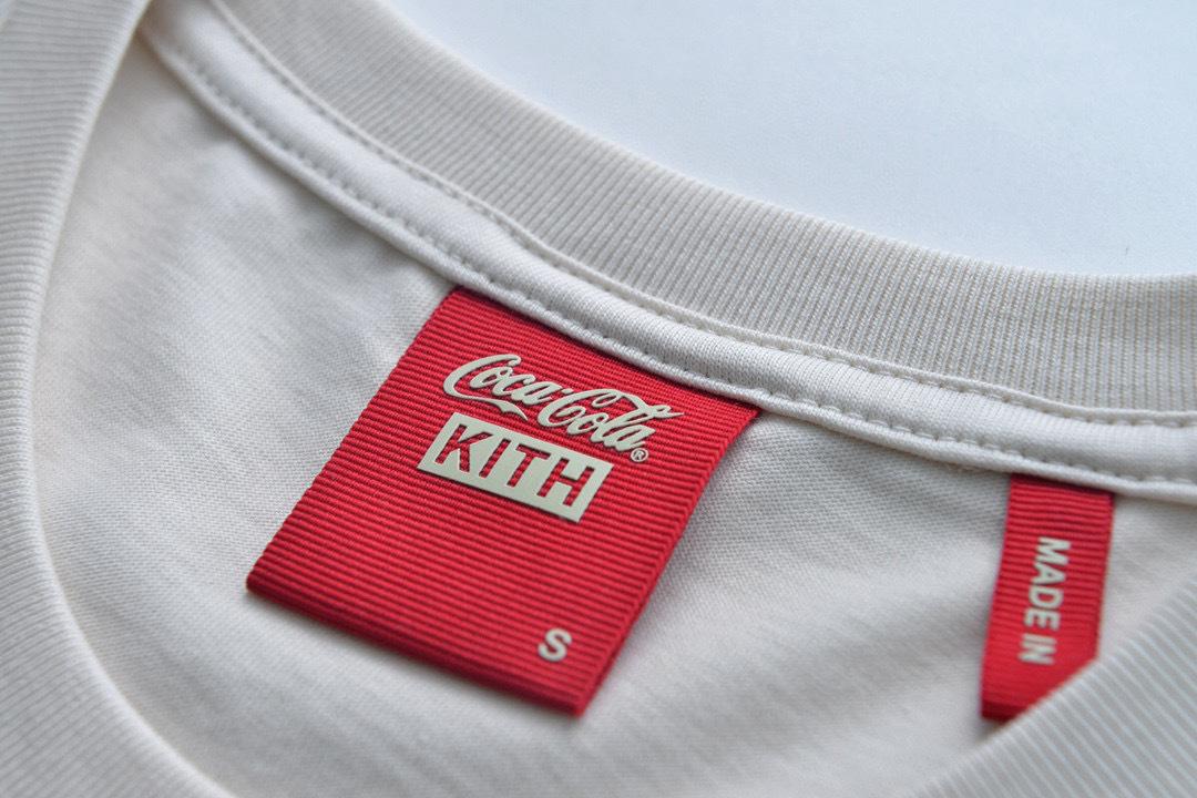Футболка Kith Coke Bliss "White Milk" фото № 4