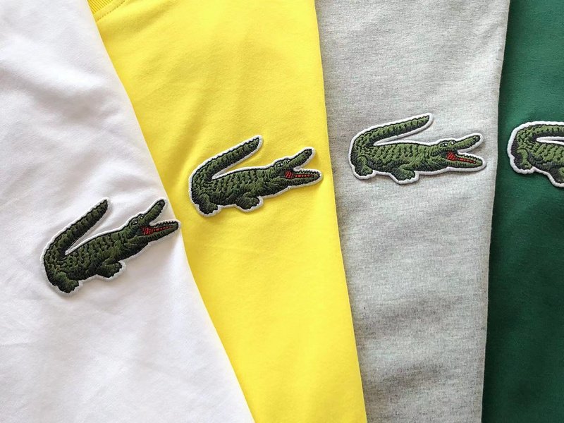 Футболка Lacoste Small Front Logo "Gray" фото № 3