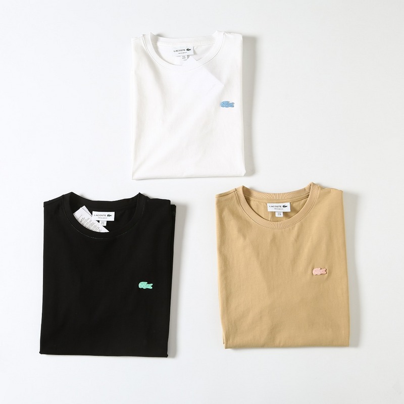 Футболка Lacoste With Crocodile "Brown" фото № 5