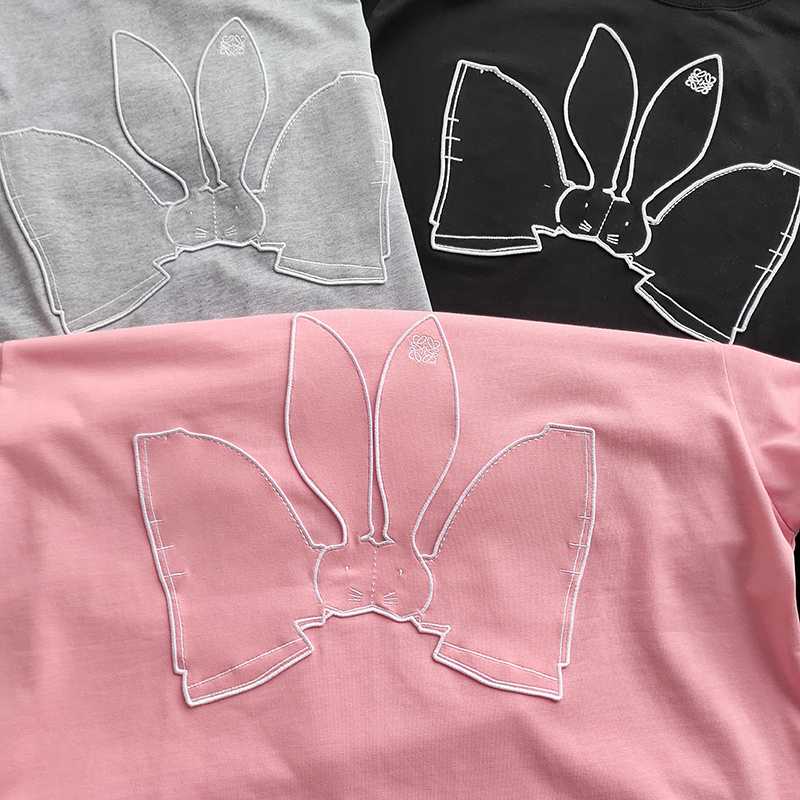 Футболка Loewe Ears "Pink" фото № 5