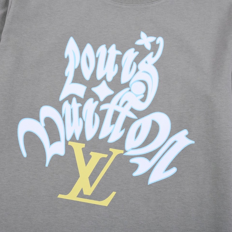 Футболка Louis Vuitton Royal Logo Style "Gray" фото № 6