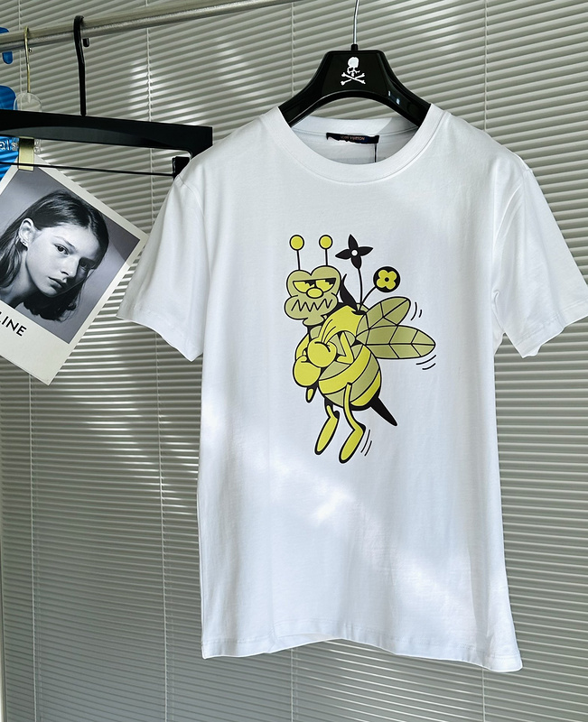Футболка Louis Vuitton Big Bee "White" фото № 3