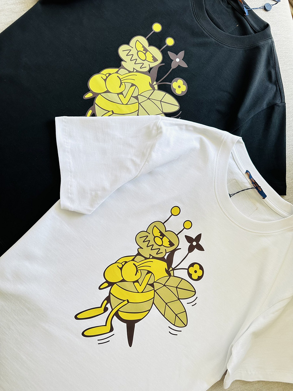 Футболка Louis Vuitton Big Bee "White" фото № 5