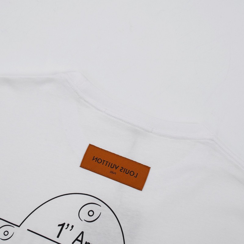 Футболка Louis Vuitton With The Atelier Logo "White" фото № 7