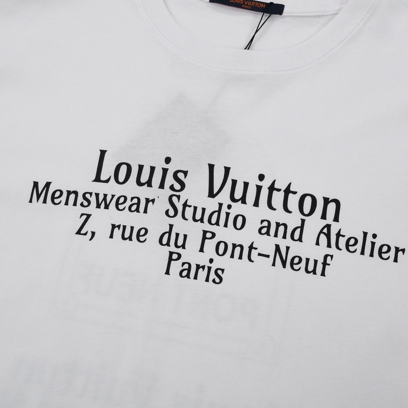 Футболка Louis Vuitton With The Atelier Logo "White" фото № 4