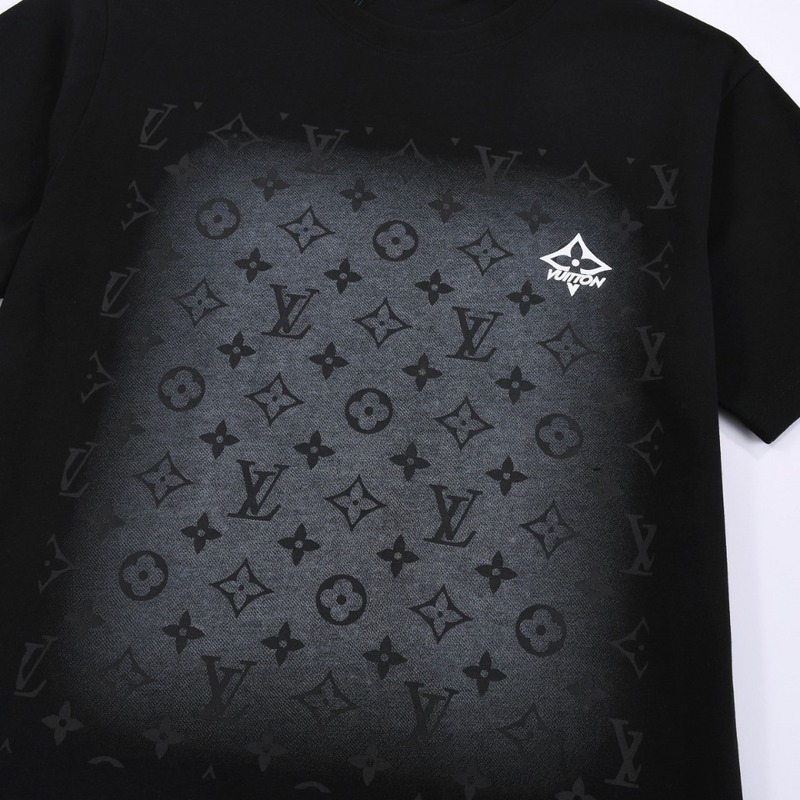 Футболка Louis Vuitton With A Gray Spot "Black" фото № 2
