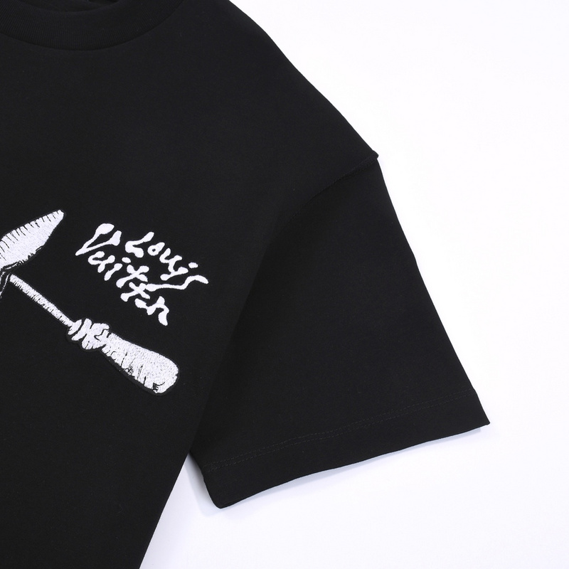 Футболка Louis Vuitton With Print Of Home Tools "Black" фото № 3