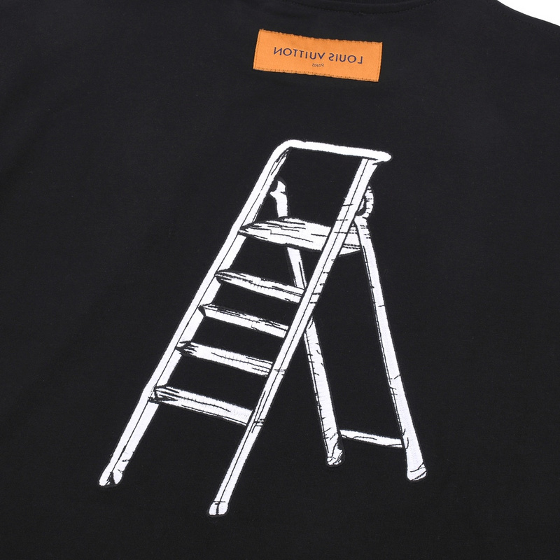 Футболка Louis Vuitton With Print Of Home Tools "Black" фото № 6