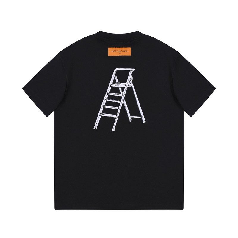 Футболка Louis Vuitton With Print Of Home Tools "Black" фото № 5