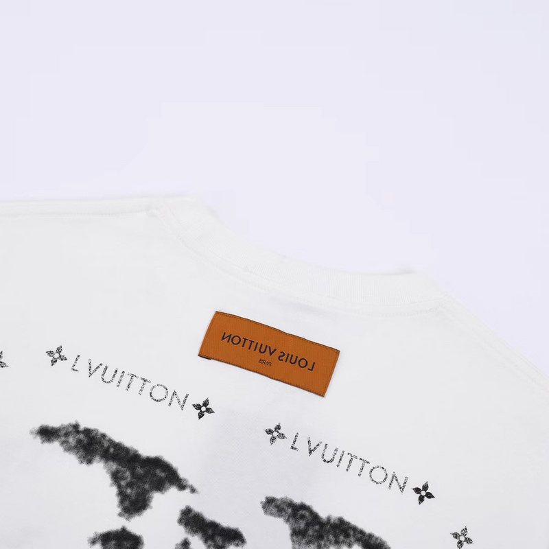 Футболка Louis Vuitton Logo Smoke "White" фото № 5