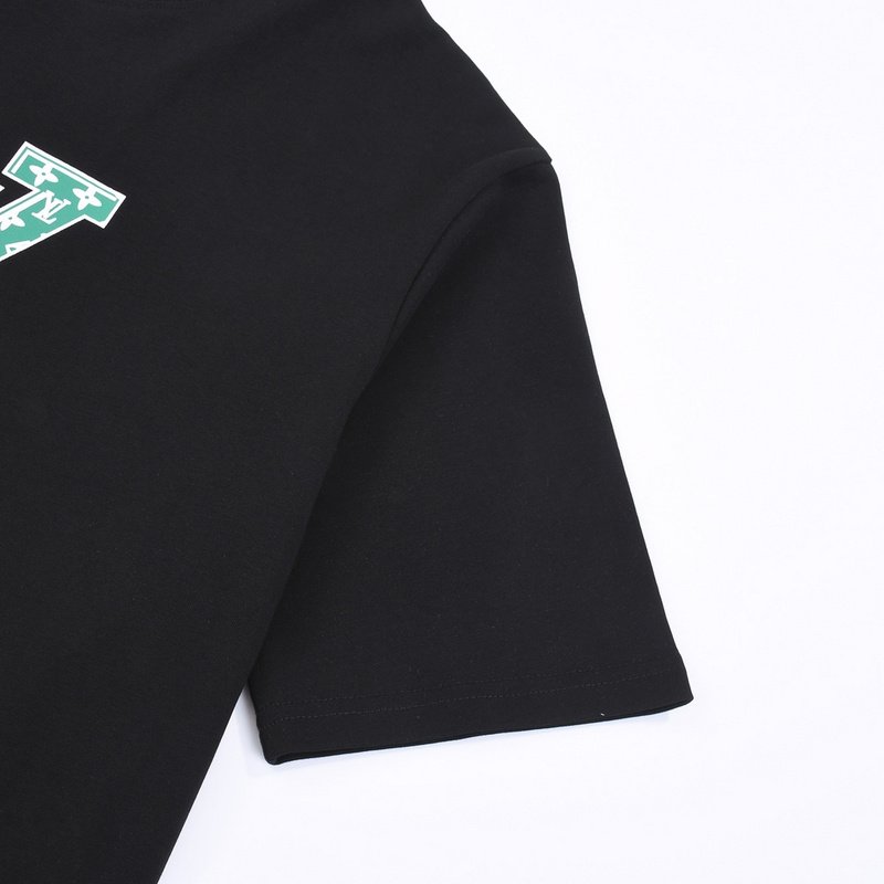 Футболка Louis Vuitton Mint Logo "Black" фото № 2