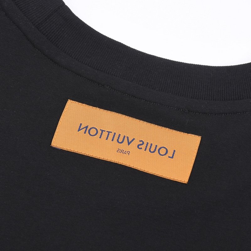 Футболка Louis Vuitton Mint Logo "Black" фото № 4