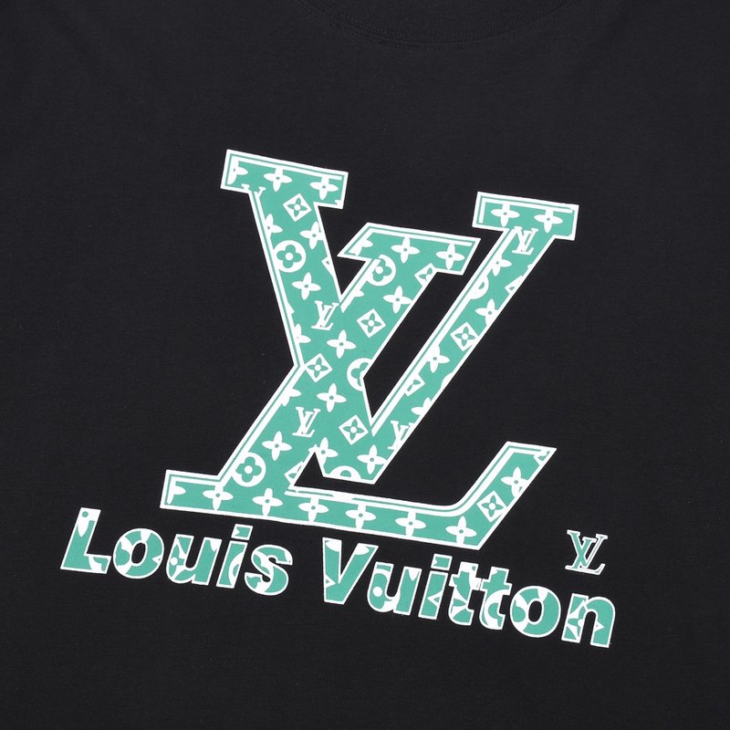 Футболка Louis Vuitton Mint Logo "Black" фото № 7