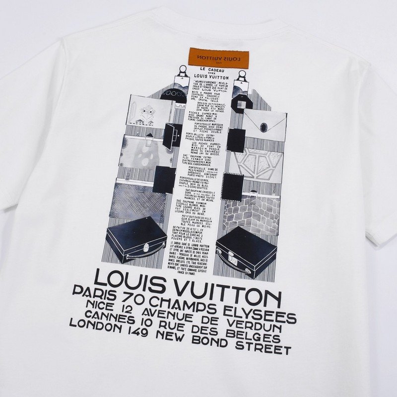 Футболка Louis Vuitton 149 New Bond Street "White" фото № 2