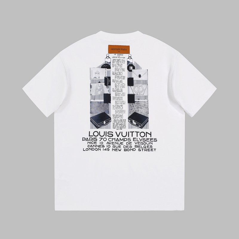 Футболка Louis Vuitton 149 New Bond Street "White" фото № 8